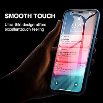 Amazon.com: 3 piezas 10D Curvado Cristal protector para